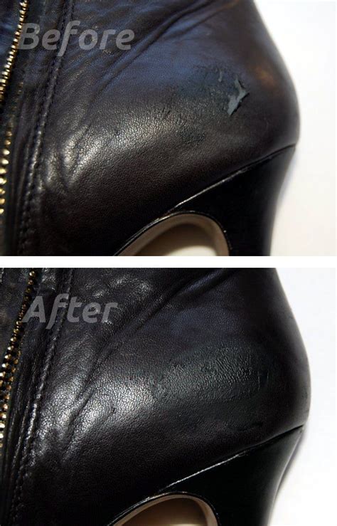 how to fix fake leather shoes|torn leather shoes repair.